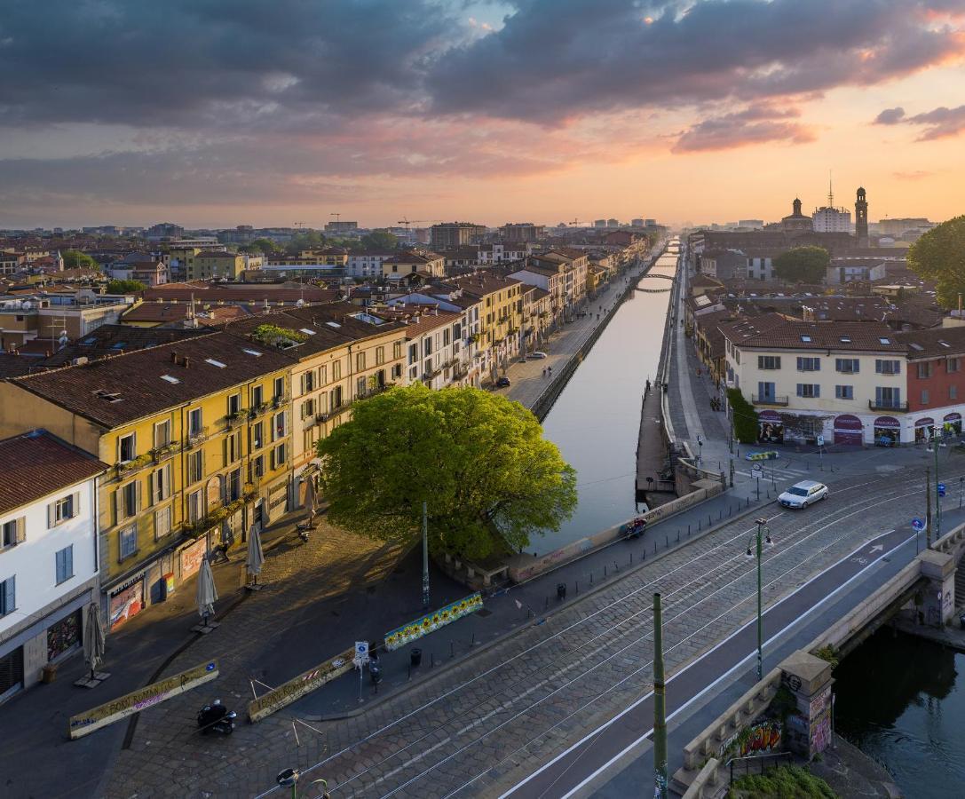 Ferienwohnung Navigli-Duomo Exclusive Design Loft Su Due Piani Con Wifi Mailand Exterior foto