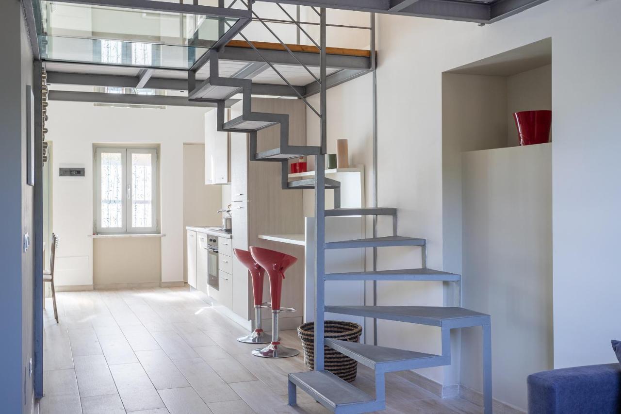 Ferienwohnung Navigli-Duomo Exclusive Design Loft Su Due Piani Con Wifi Mailand Exterior foto